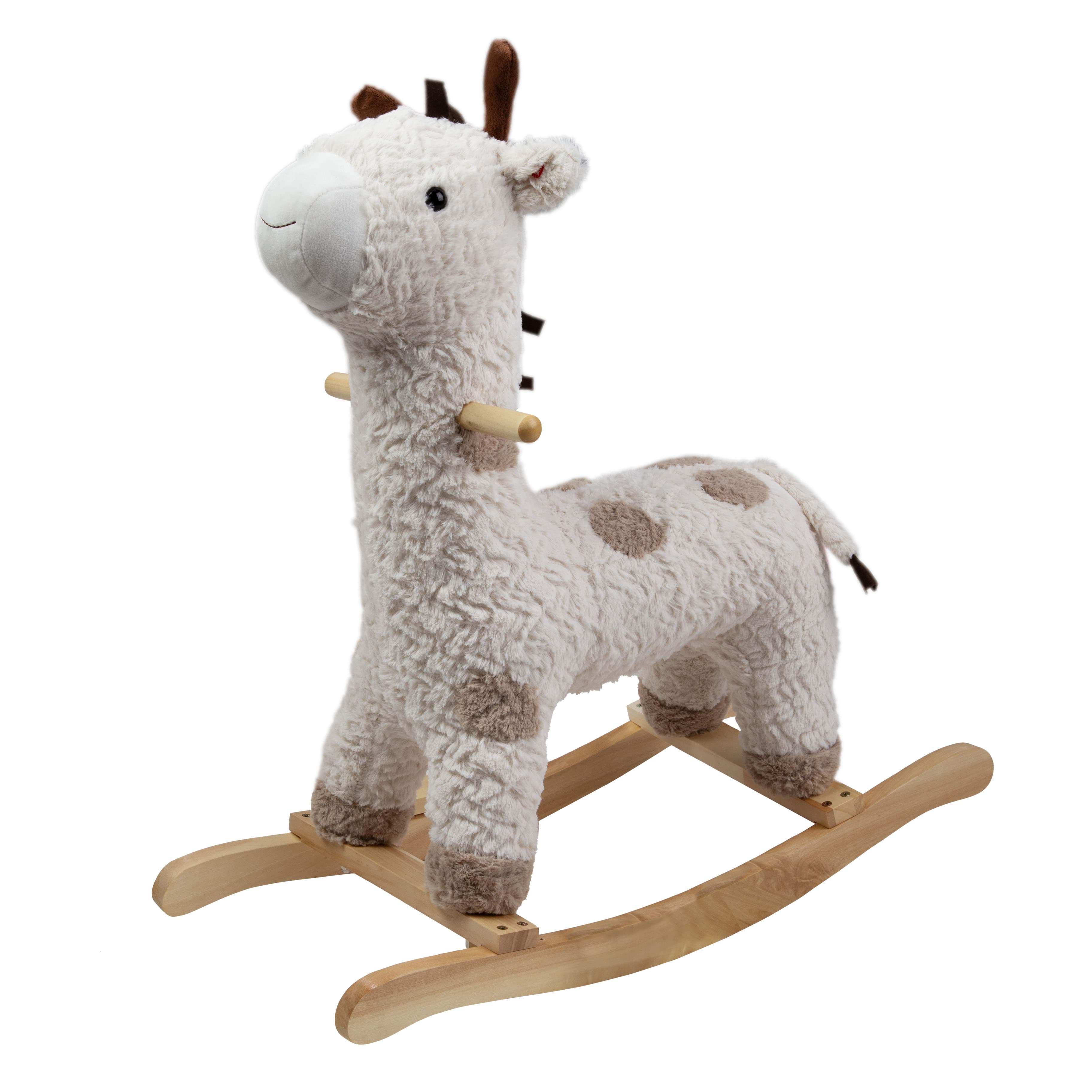 Imagen 1 de 4 de Peluche Mecedor +18meses Jirafa