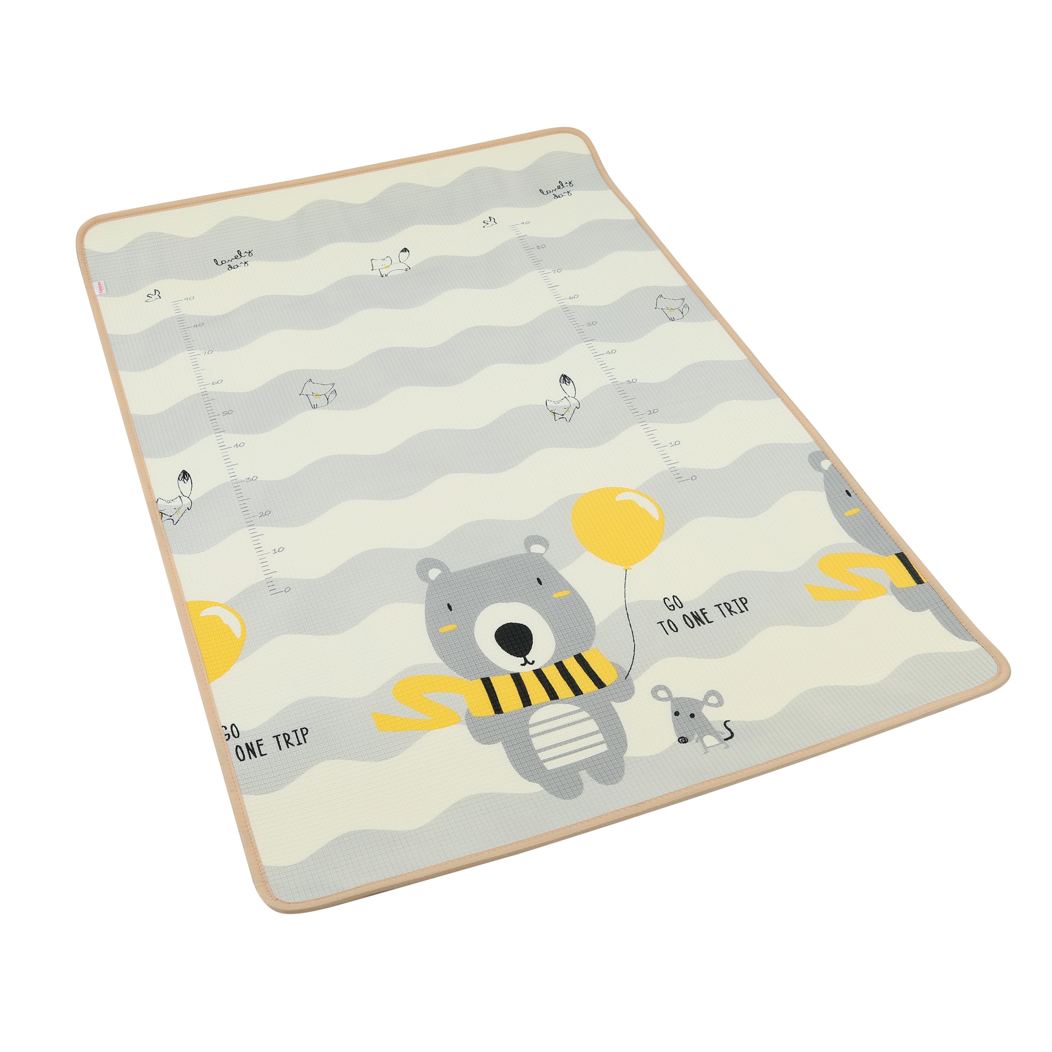 Imagen 2 de 5 de Alfombra Antigolpes Reversible 120x180