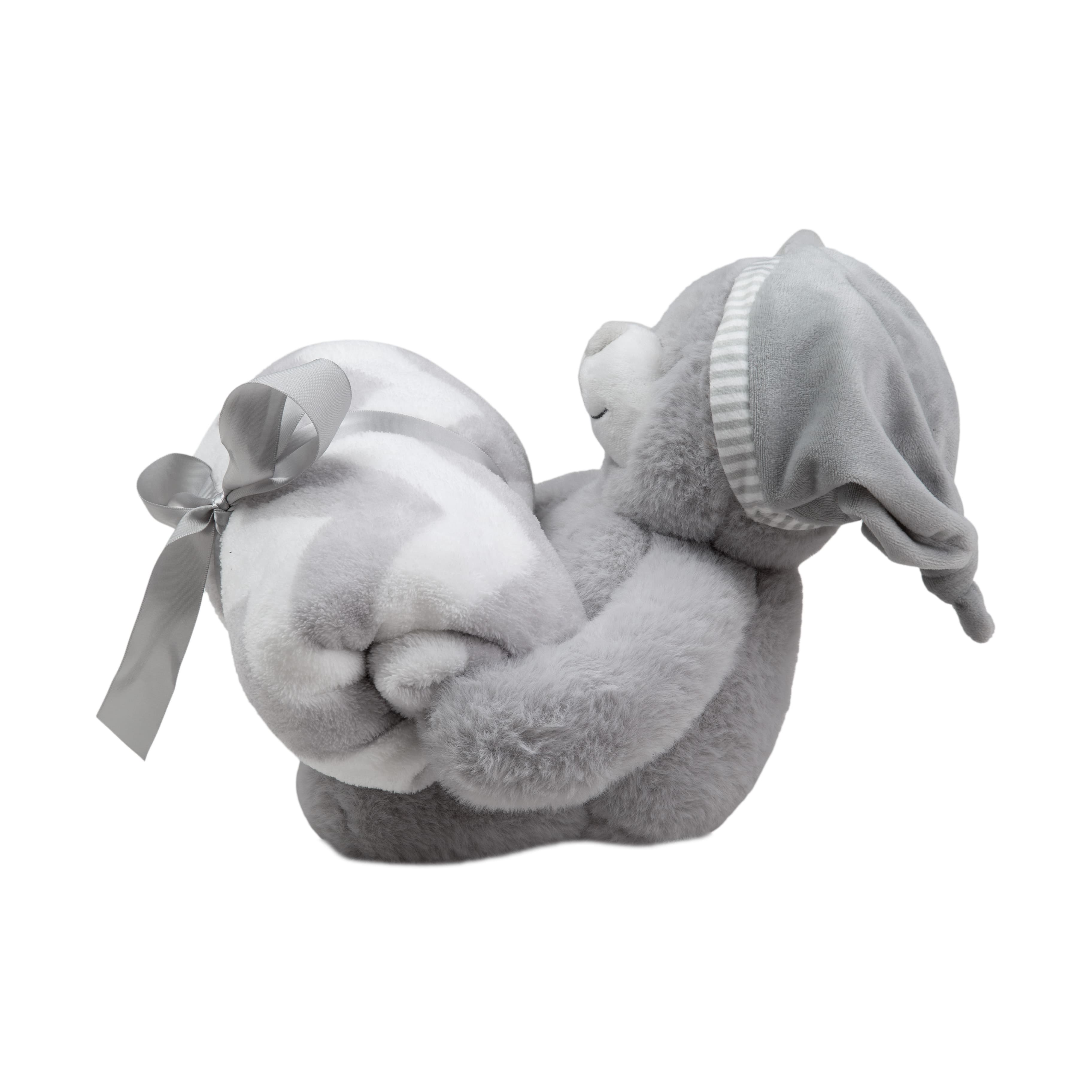 Imagen 2 de 5 de Peluche con Manta Oso