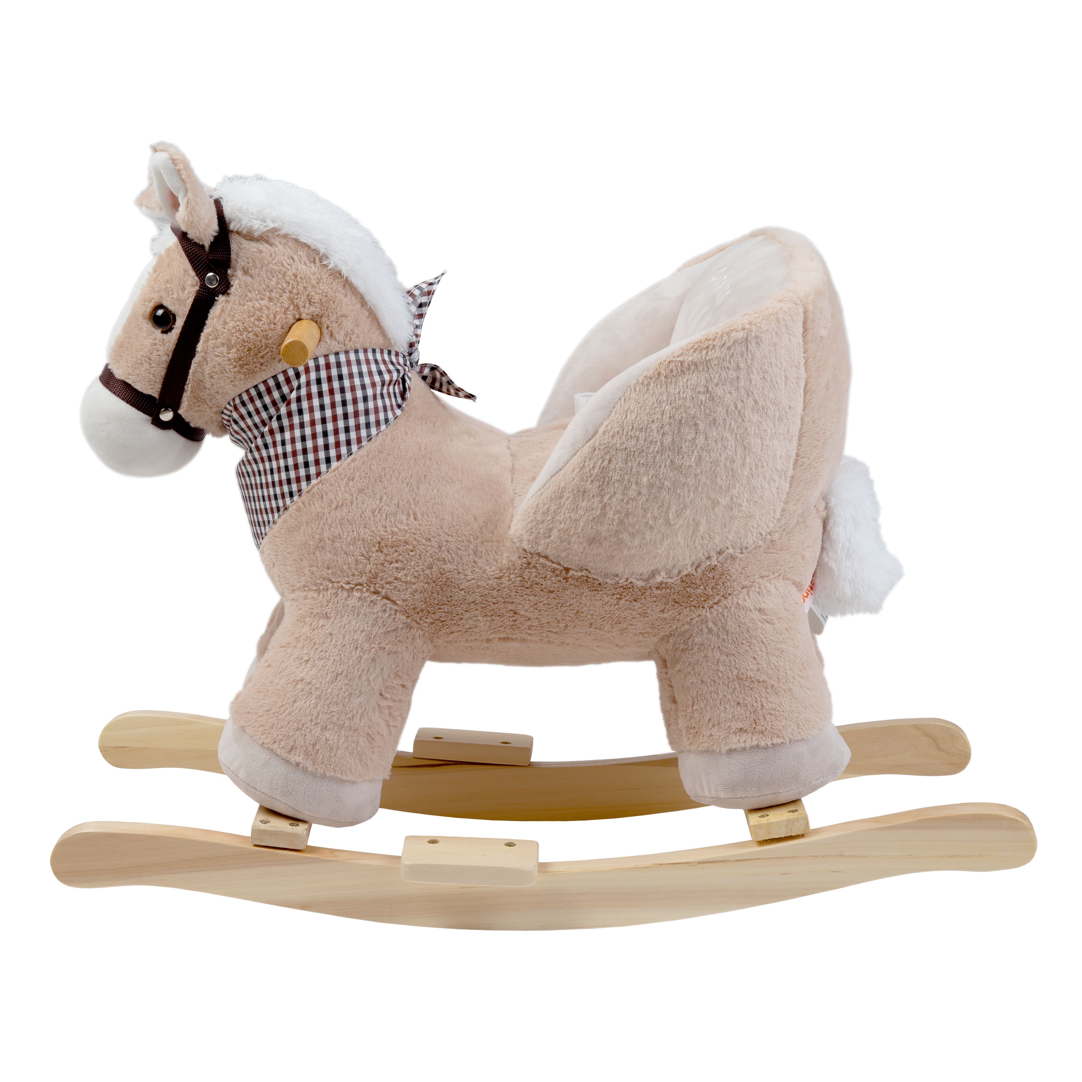 Imagen 2 de 4 de Peluche Mecedor +12meses Caballo