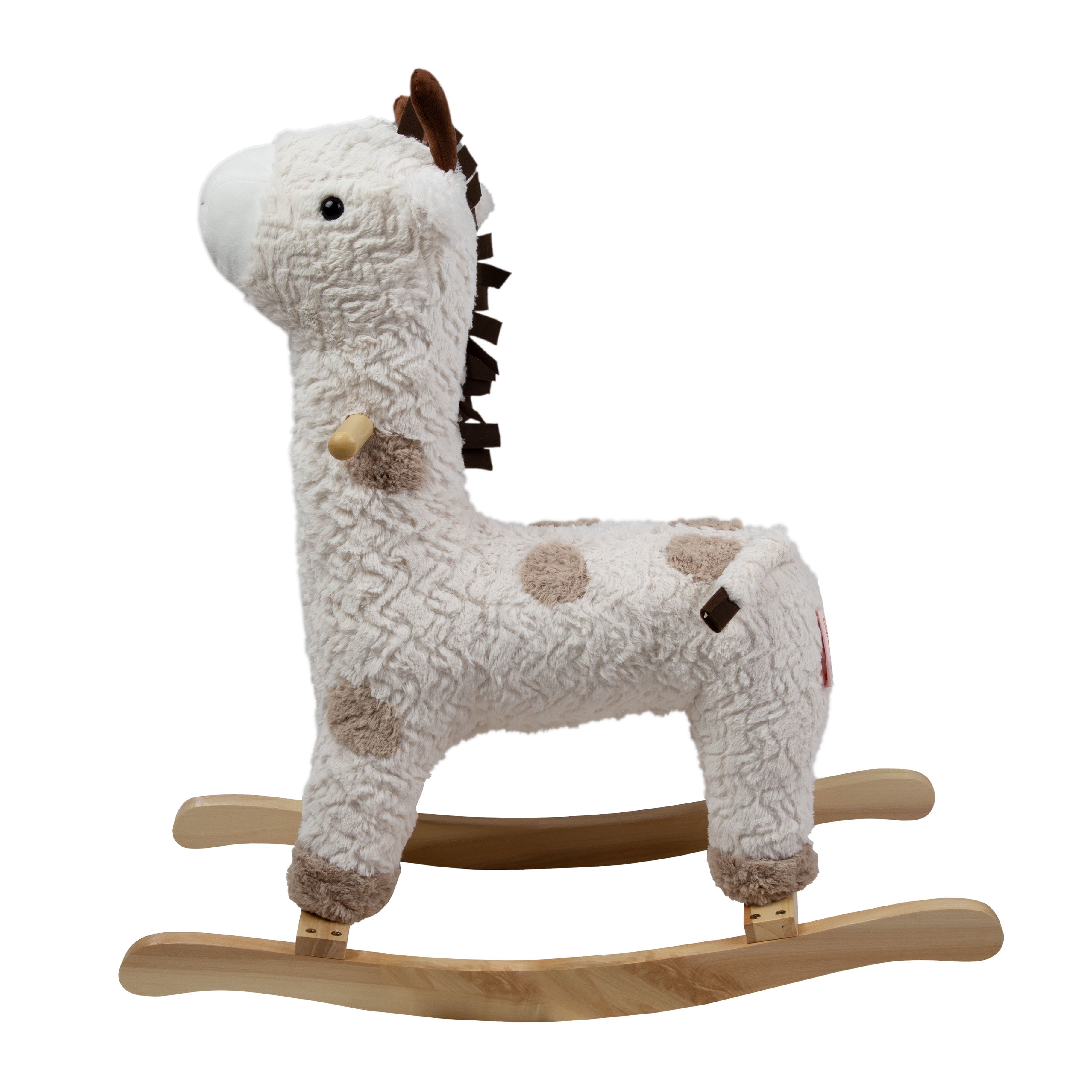 Imagen 2 de 4 de Peluche Mecedor +18meses Jirafa