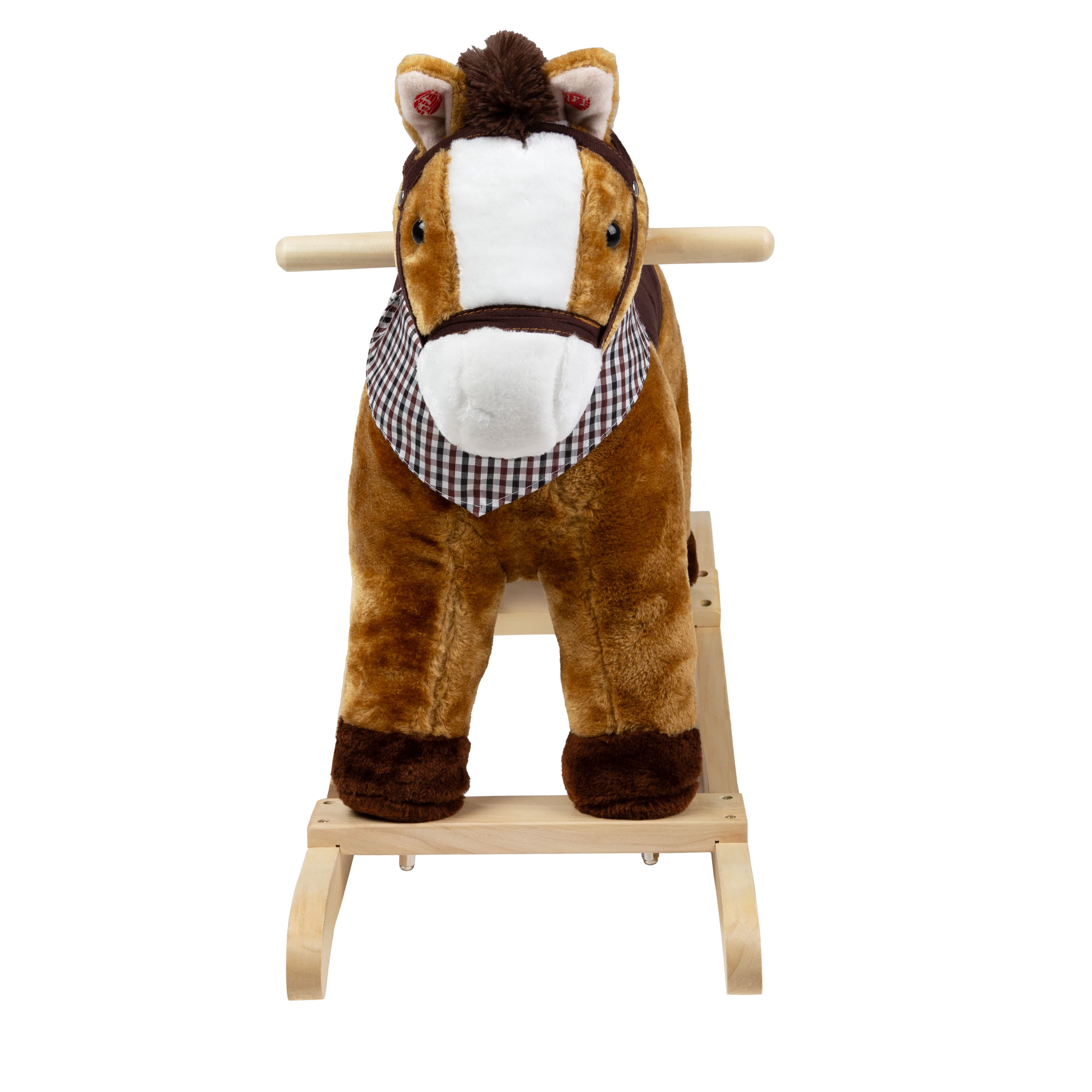 Imagen 3 de 4 de Peluche Mecedor +18meses Caballo