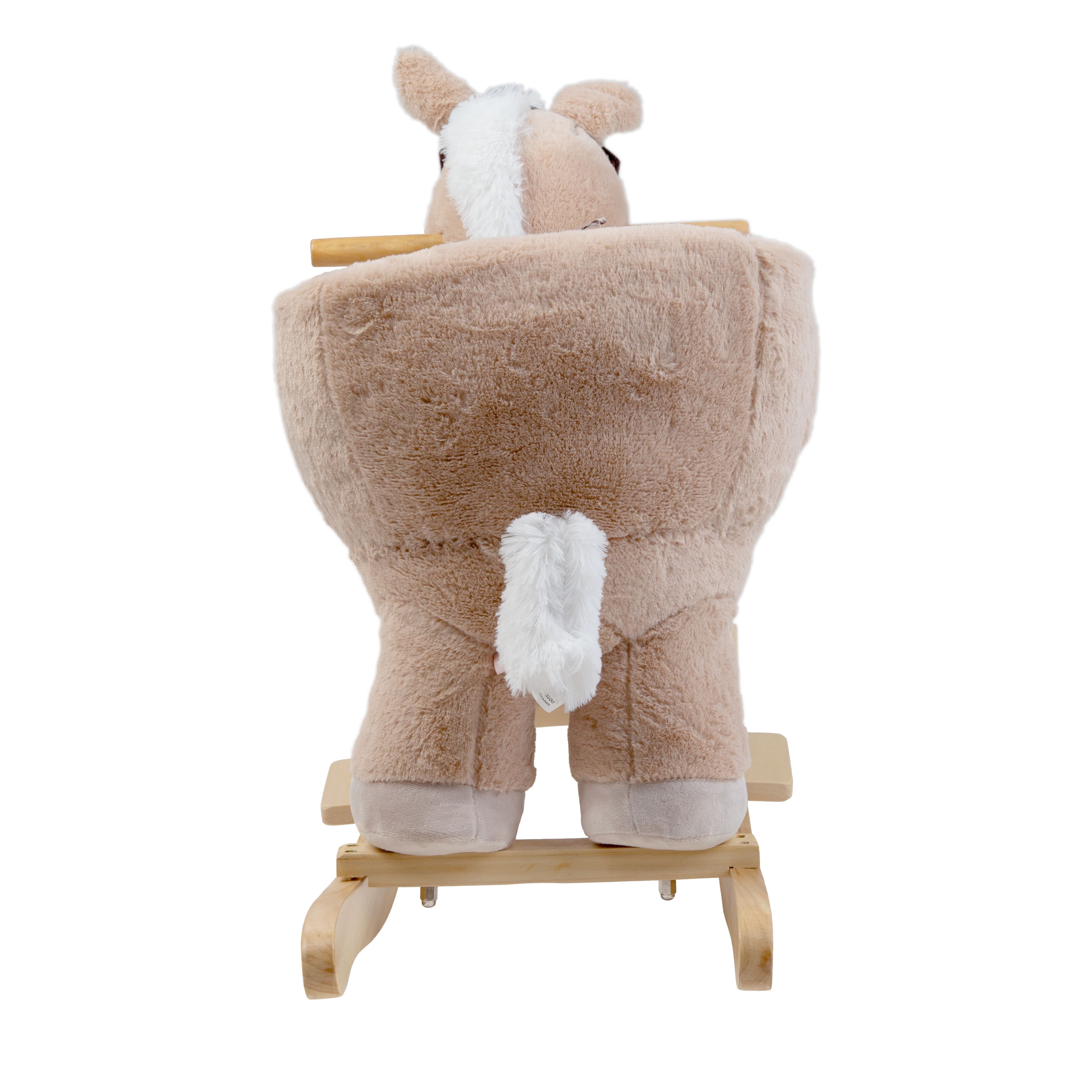 Imagen 4 de 4 de Peluche Mecedor +12meses Caballo