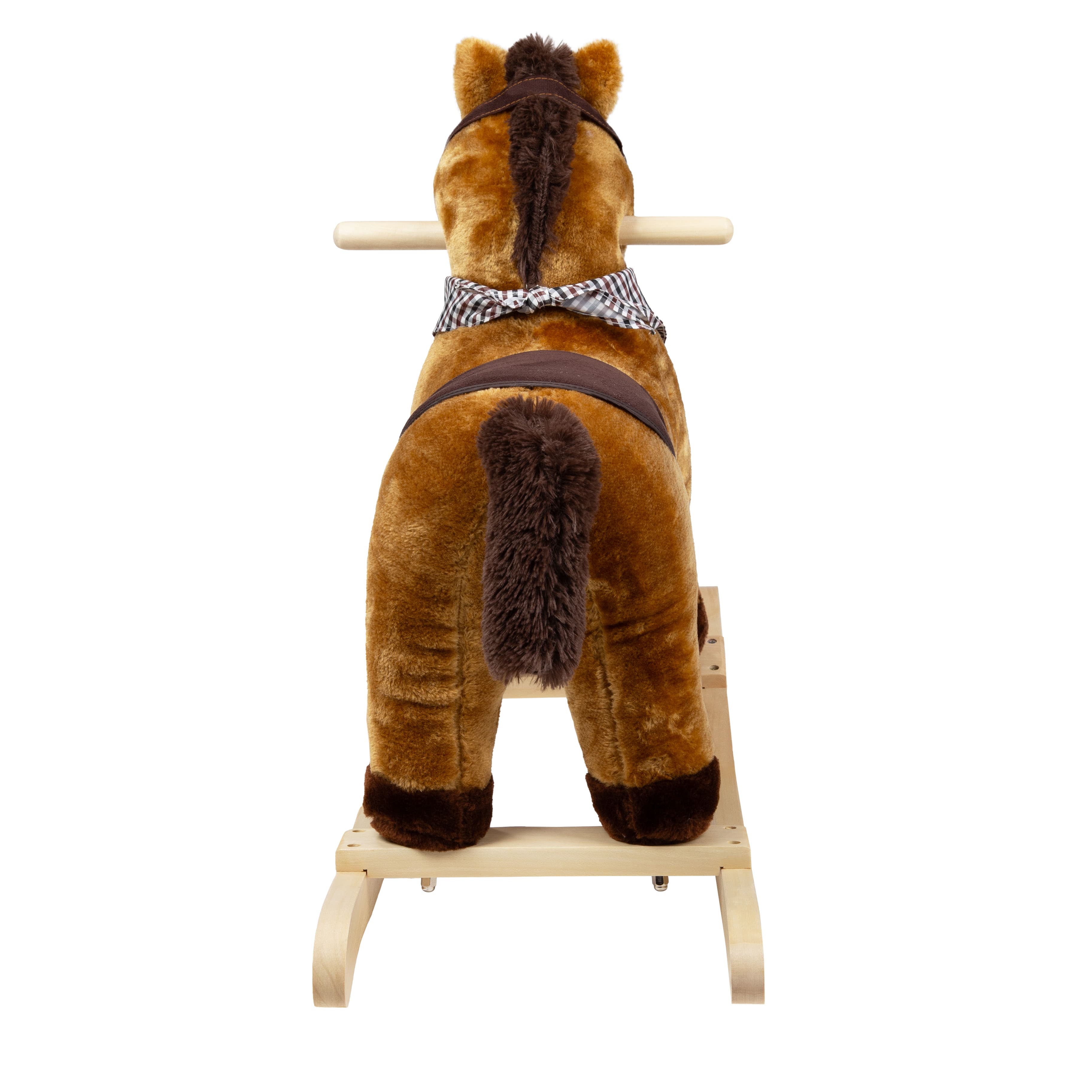 Imagen 4 de 4 de Peluche Mecedor +18meses Caballo