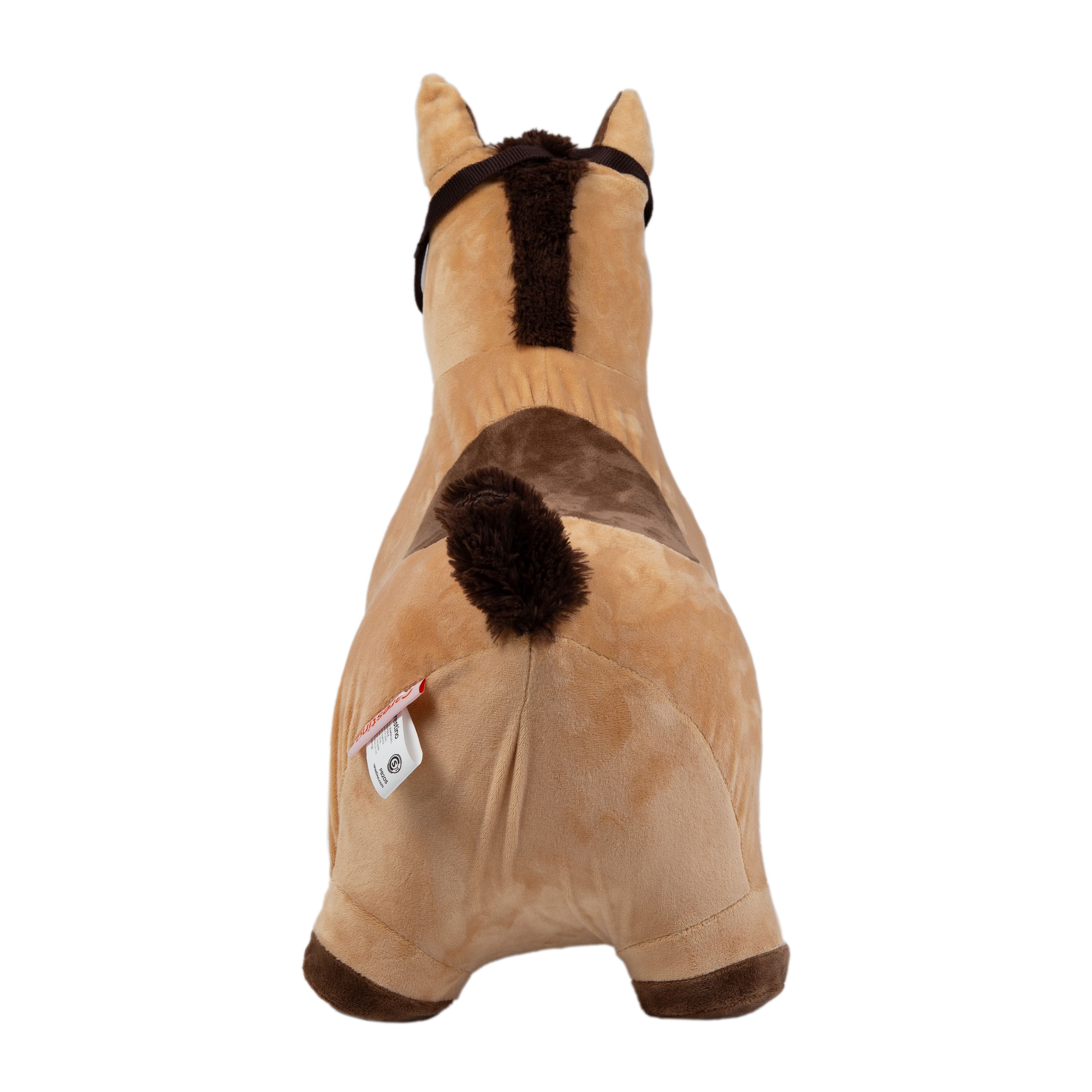 Imagen 4 de 5 de Saltarín de Peluche Inflable +18meses Caballo
