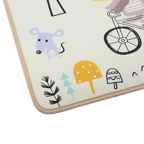 Imagen 3 de 5 de Alfombra Antigolpes Reversible 120x180