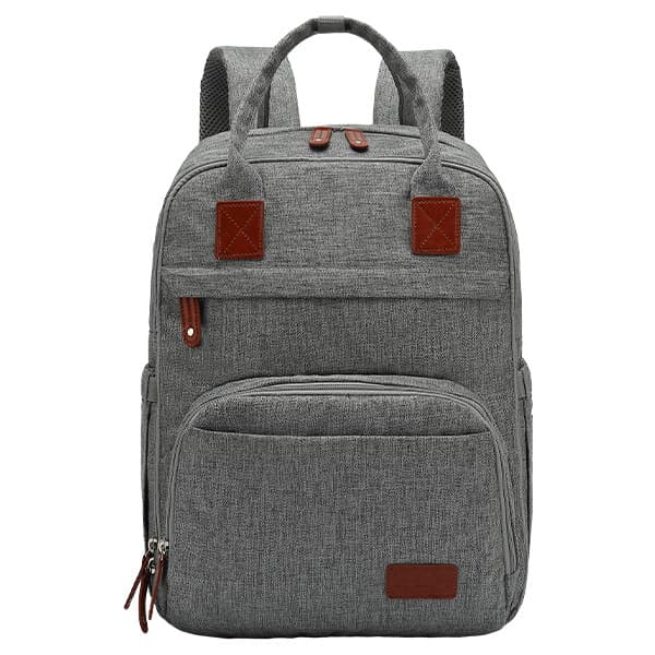 Mochila Pañalera Boston Gris