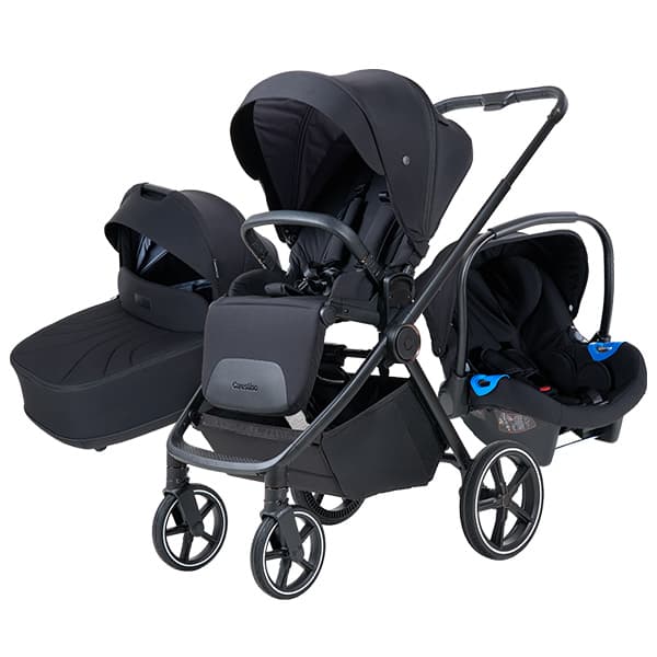 Coche BEVERLY v3 con Accesorios Negro