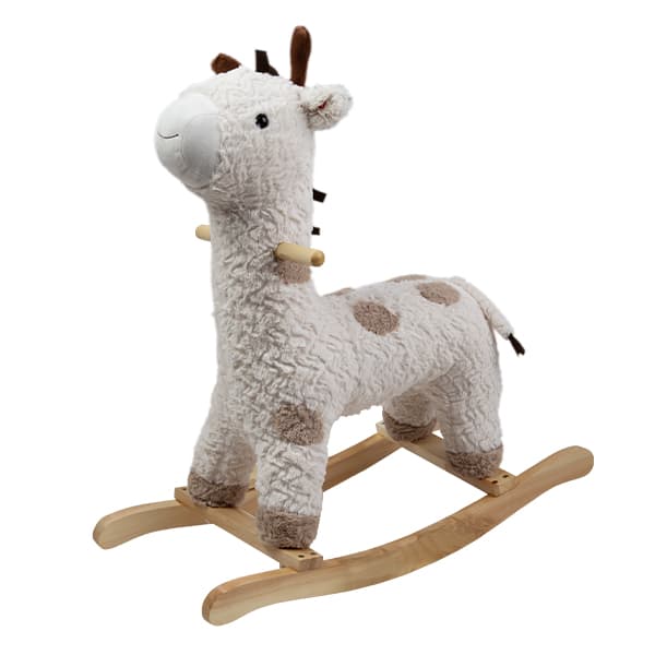 Peluche Mecedor +18meses Jirafa Crudo