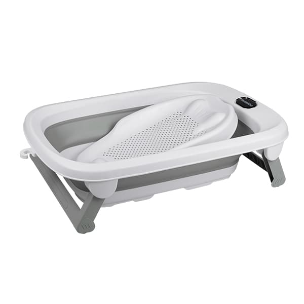 Bañera Plegable con Soporte Maui 40L Gris