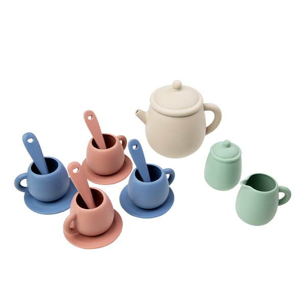 Set de Té de Silicona Mix de Colores