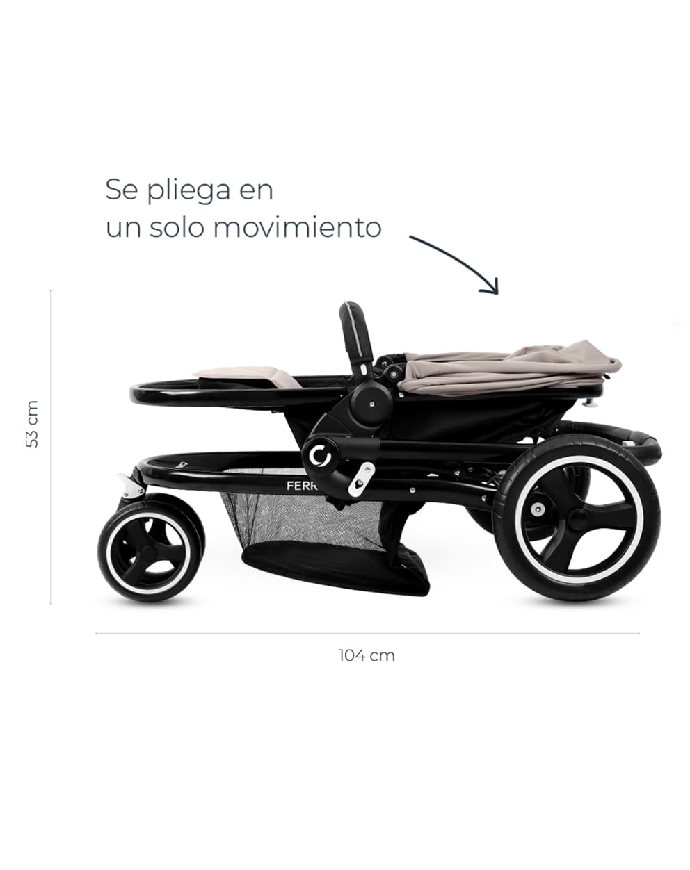Plegado en un movimiento para acompañar tu ritmo product image